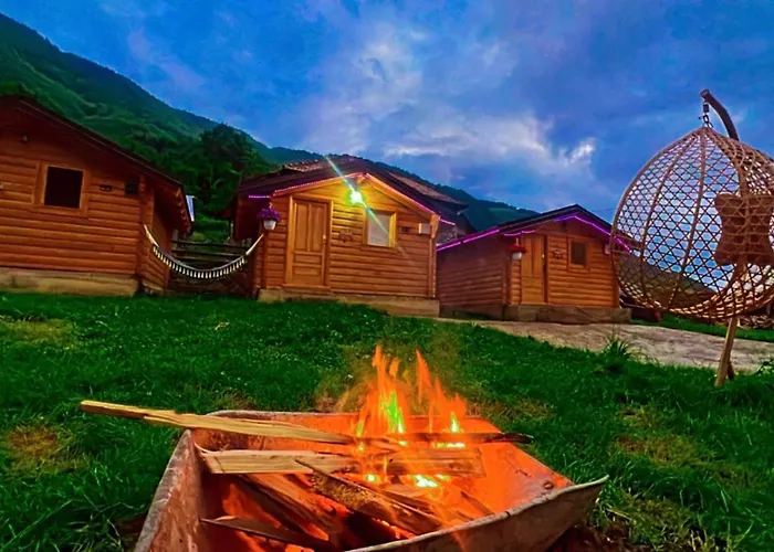 Dedushi Guesthouse &Wood Cabins-Camping Place